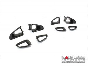 Jaguar F-TYPE Interior Trim - Carbon Fiber - Headrest Insert Trim Kit